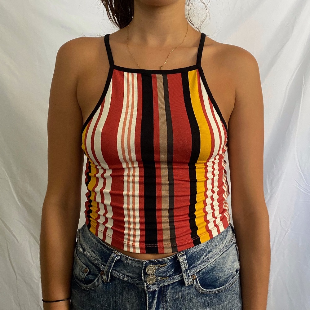 Halter tank top